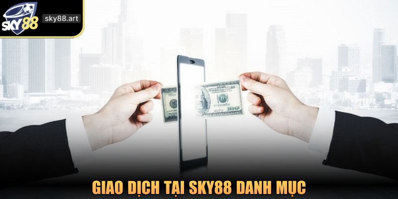 Chọn danh mục giao dịch 